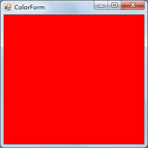 ColorForm窗体加载效果